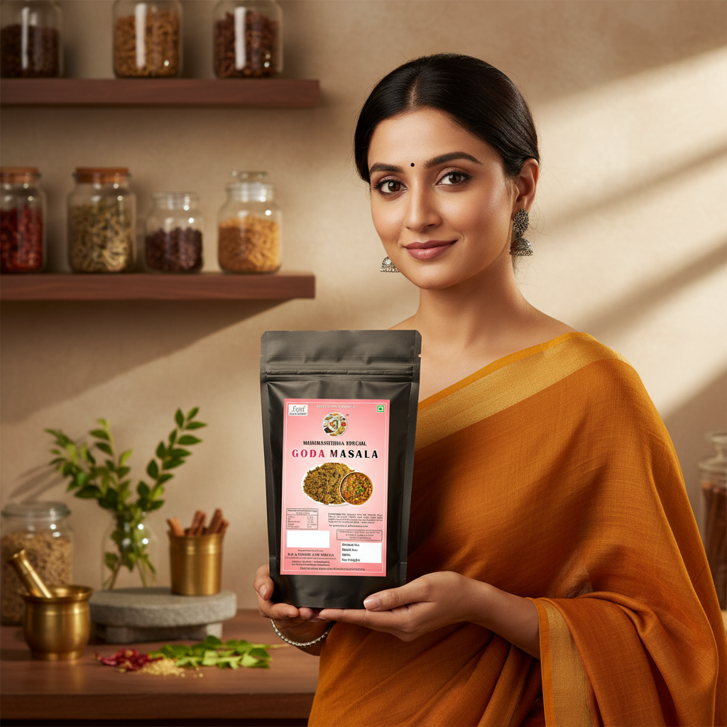 Sau Maharashtrian Goda Masala (गोडा मसाला)